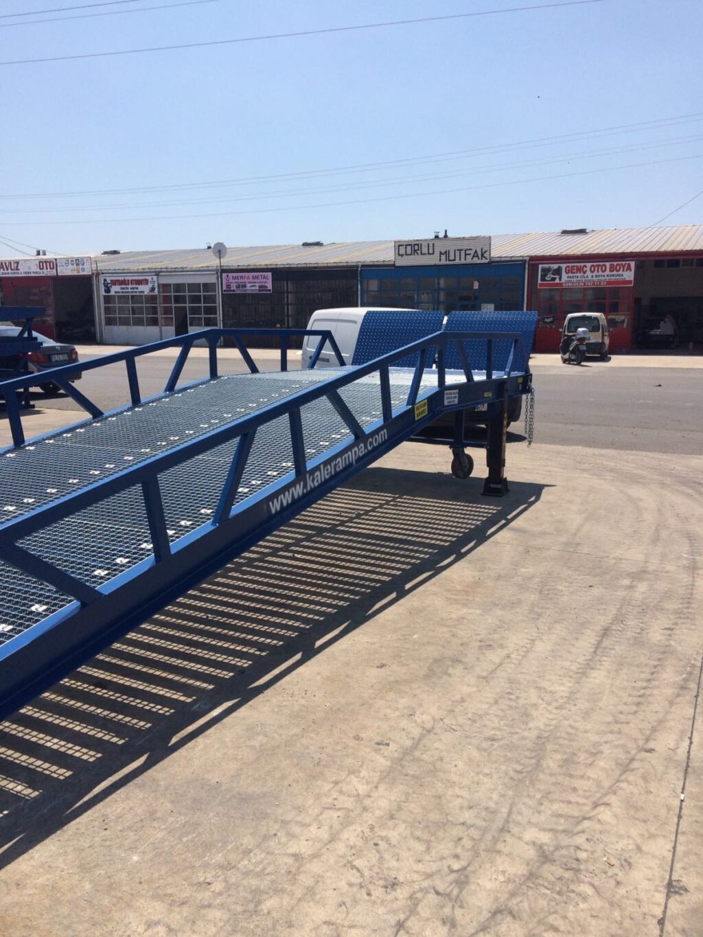 Rampalardaki ergonomik tasarımın iş kazalarını azaltma potansiyeli